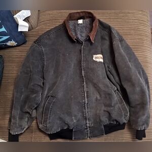 Vintage Black Detroit Work Jacket
